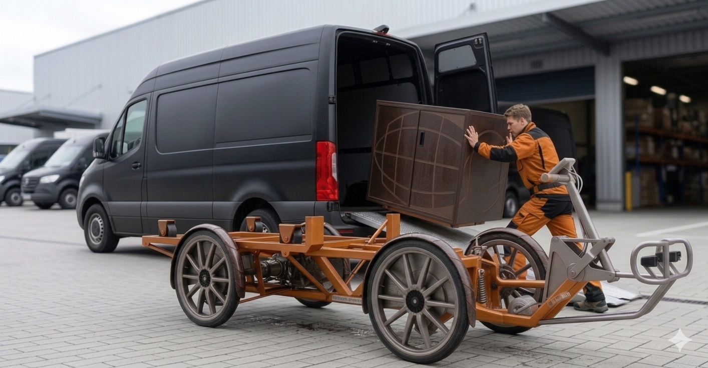 ANT Cargo Bike — workflow van a bike