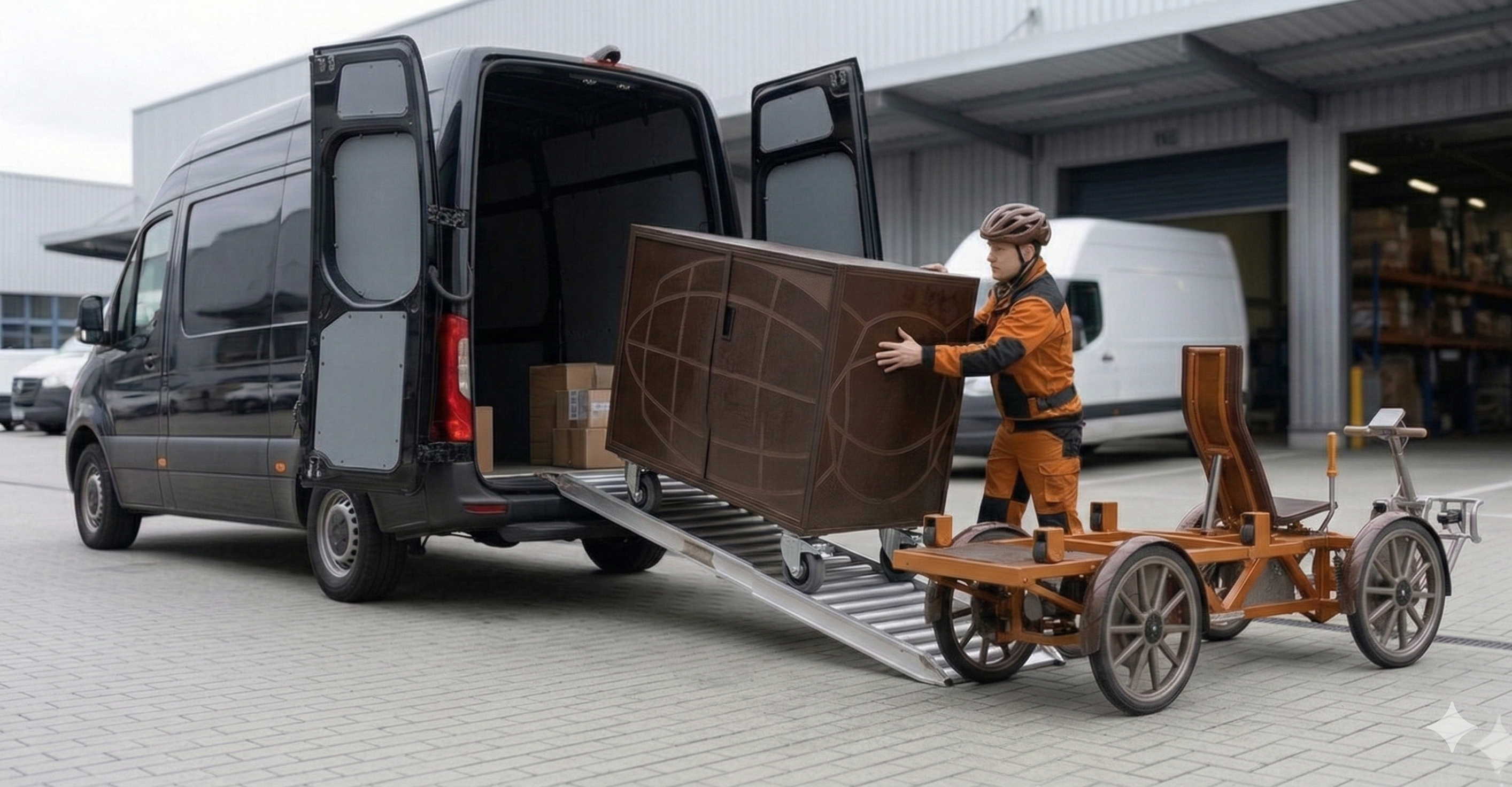 ANT Cargo Bike — workflow van a bike